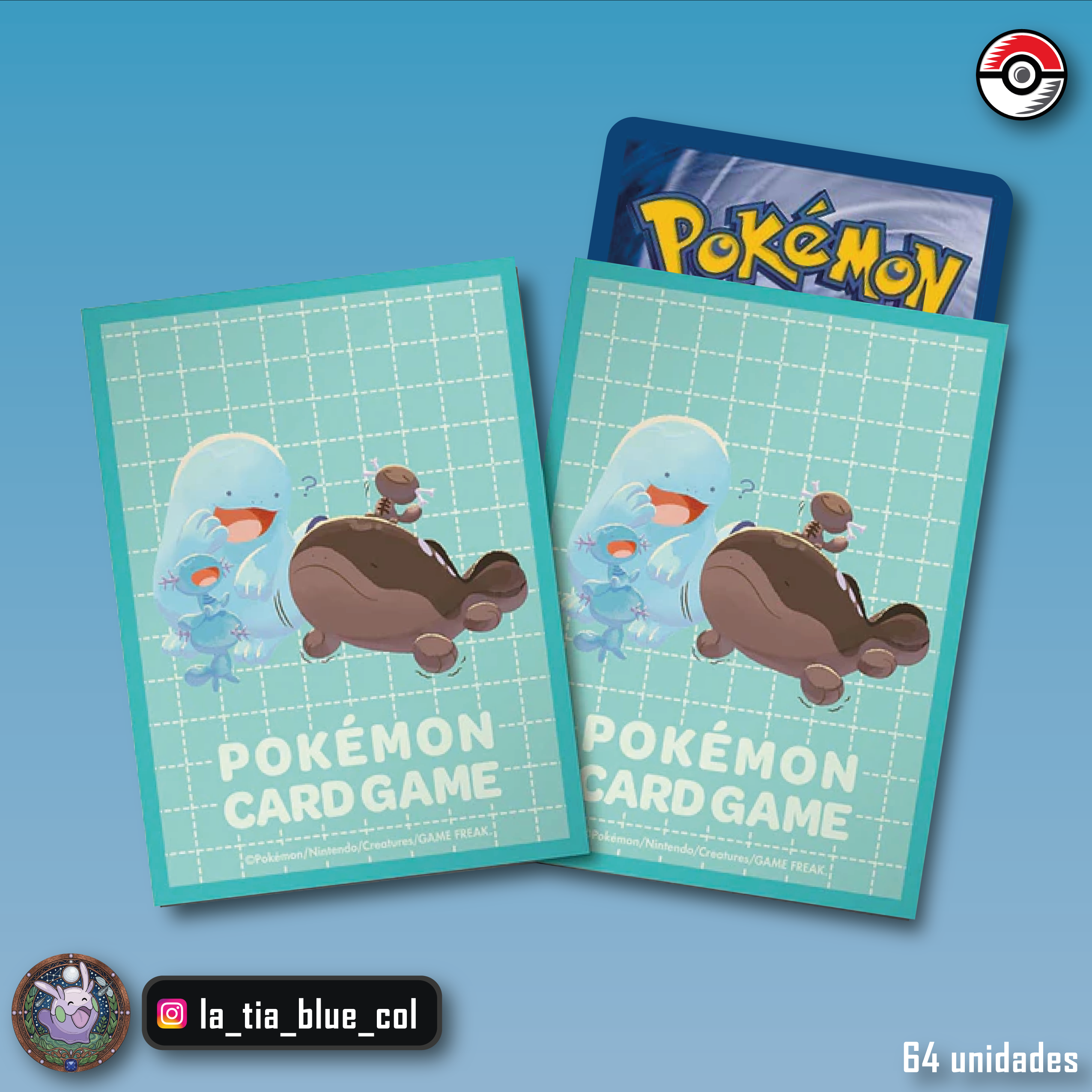 Wooper & Hisuian Wooper Sleeves